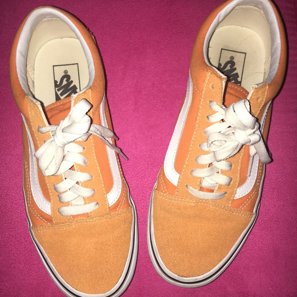 Limited edition orange vans